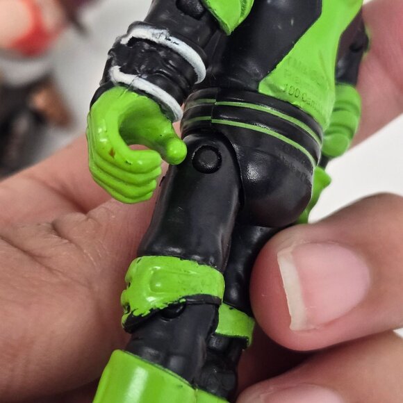 Ben 10 Action Figure Lot of 4 Hot Shot Rustbuggy Ben Steam Smythe Heatblast - Picture 7 of 11